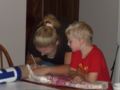 Signing quilt